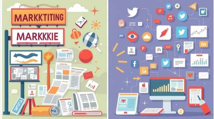 Difference Between Traditional Marketing vs Digital Marketing